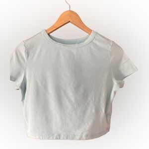 Wild Fable Turquoise Blue Crop Top